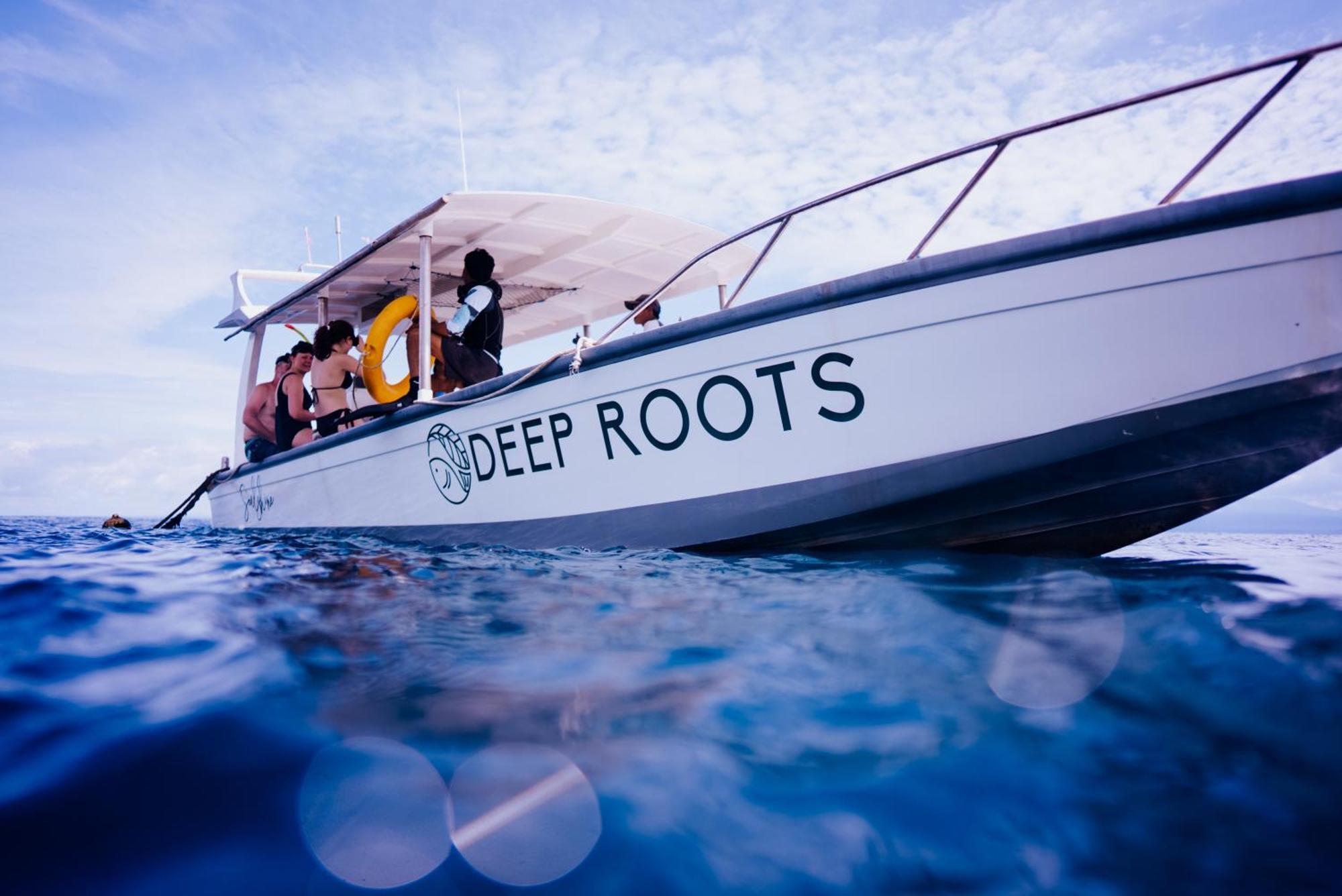 Deep Roots Dive & Yoga Resort Ped エクステリア 写真